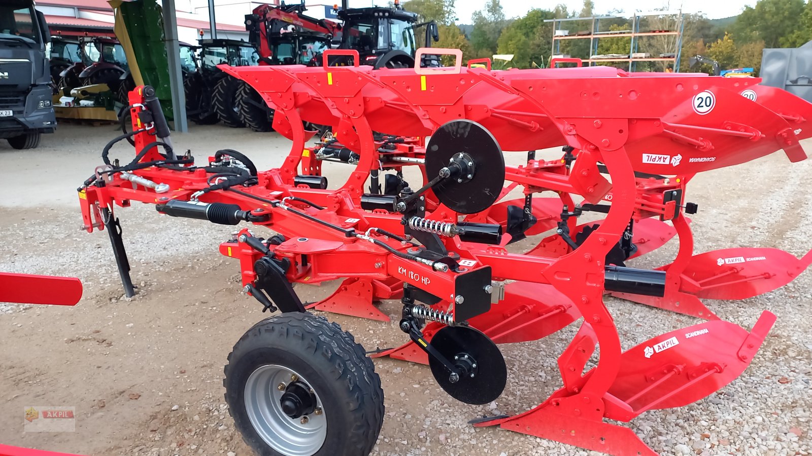 Pflug des Typs Akpil KM 180 HP 4+, Neumaschine in Neumarkt (Bild 3)