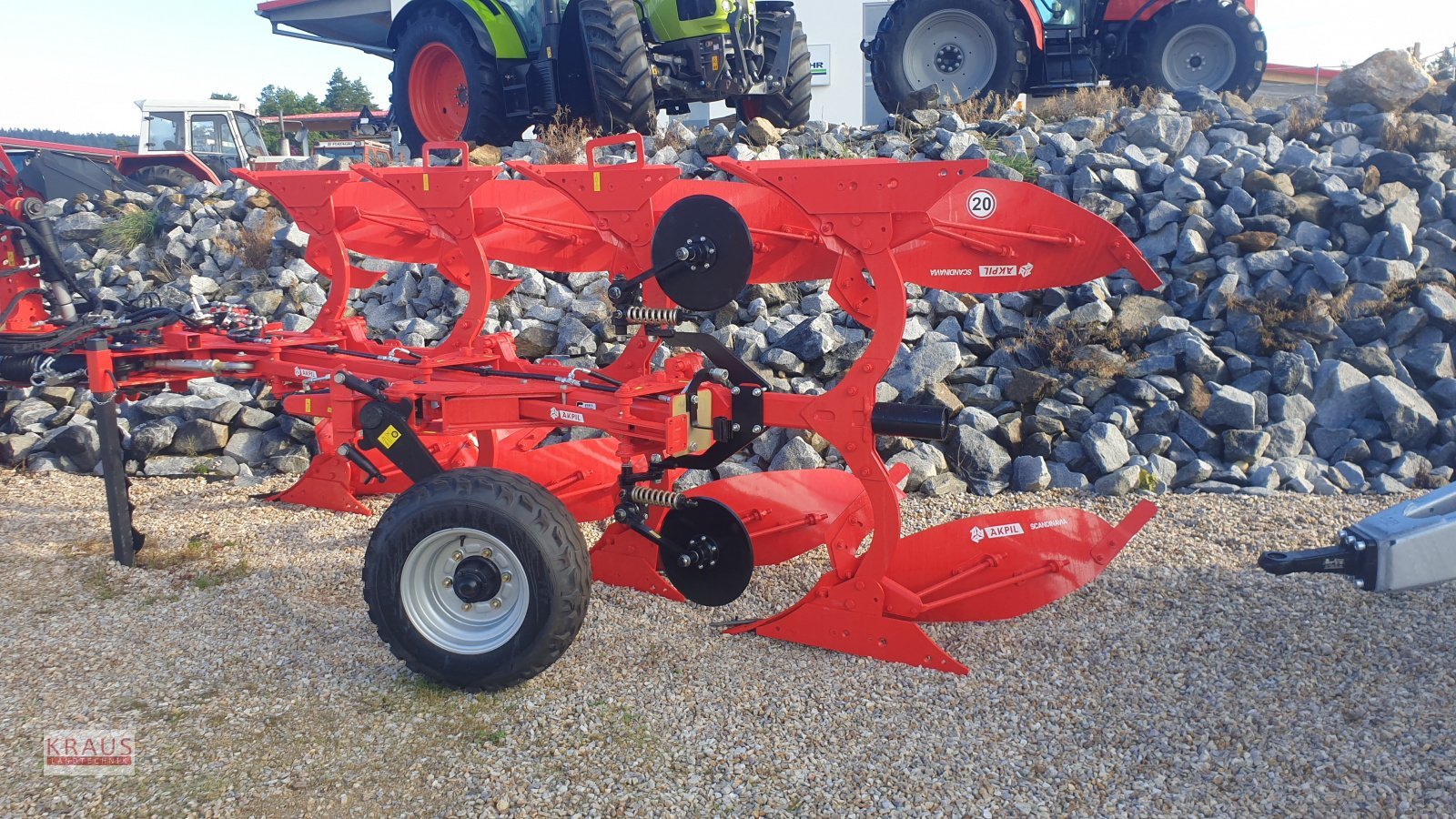 Pflug des Typs Akpil KM 180 Vario, Neumaschine in Geiersthal (Bild 2)