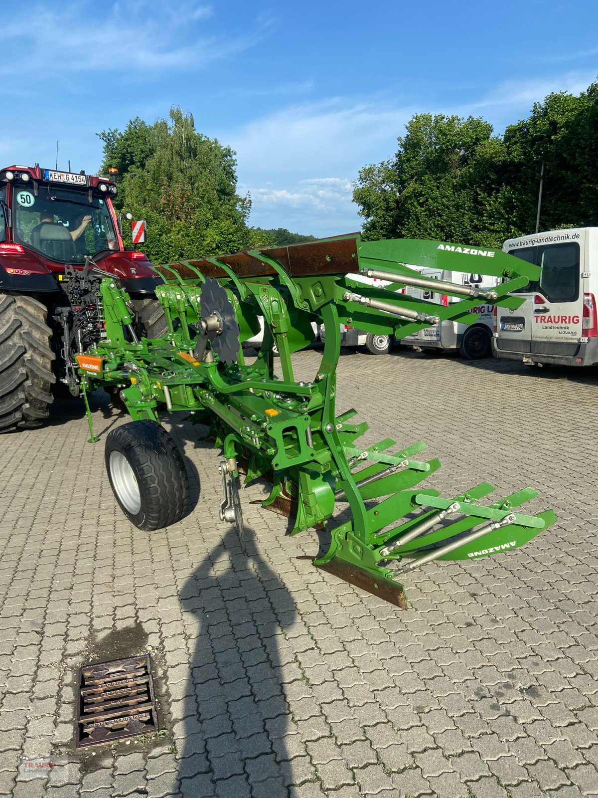 Pflug Türe ait Amazone Cayron 200 V, Gebrauchtmaschine içinde Mainburg/Wambach (resim 7)