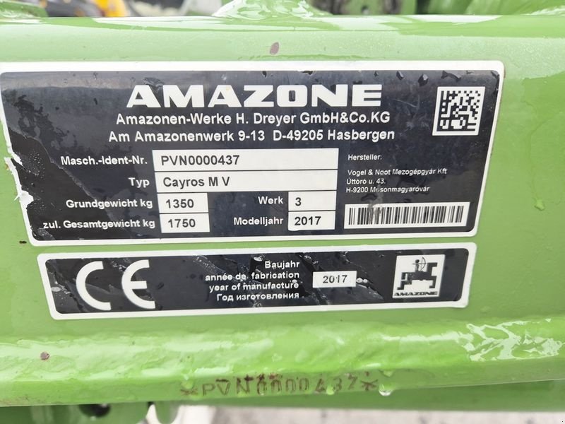 Pflug za tip Amazone Cayros M 3-950 V Pflug 3-scharig, Gebrauchtmaschine u St. Marienkirchen (Slika 12)