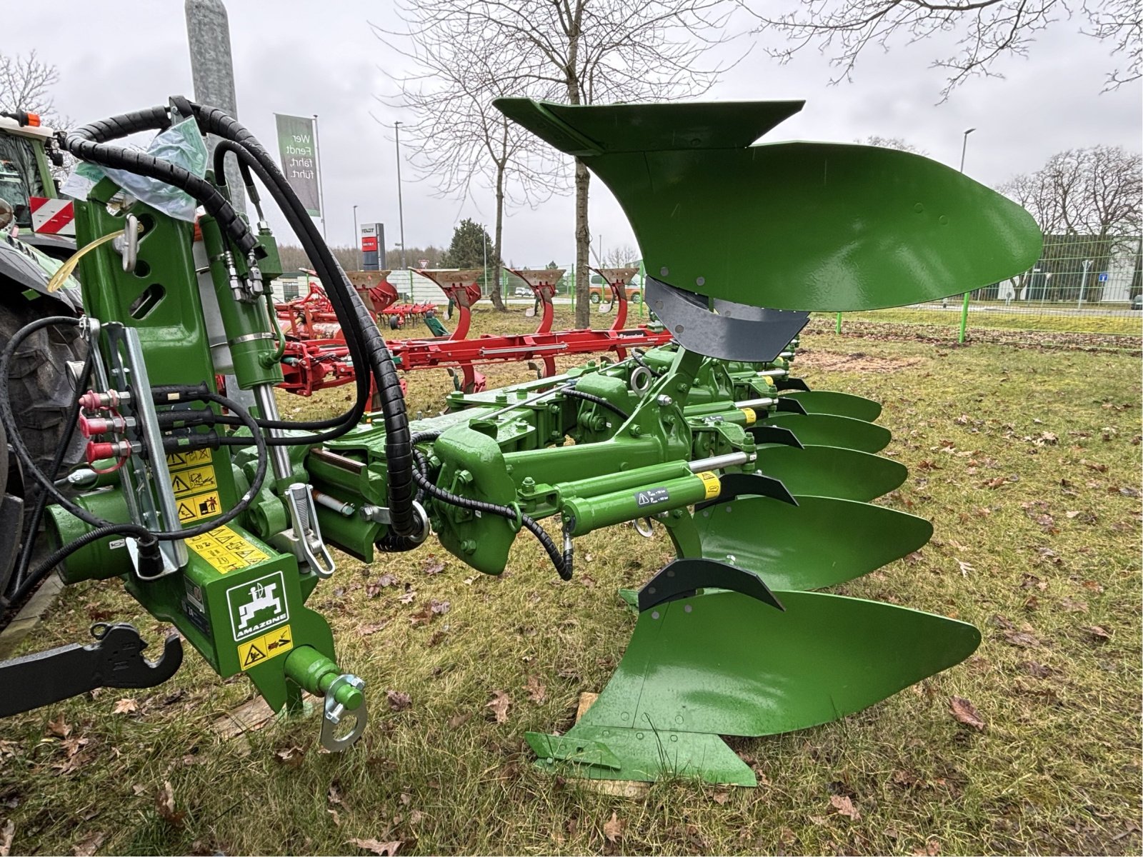 Pflug tip Amazone Cayros XMS 950 S mit Verrohrun, Neumaschine in Bad Oldesloe (Poză 3)