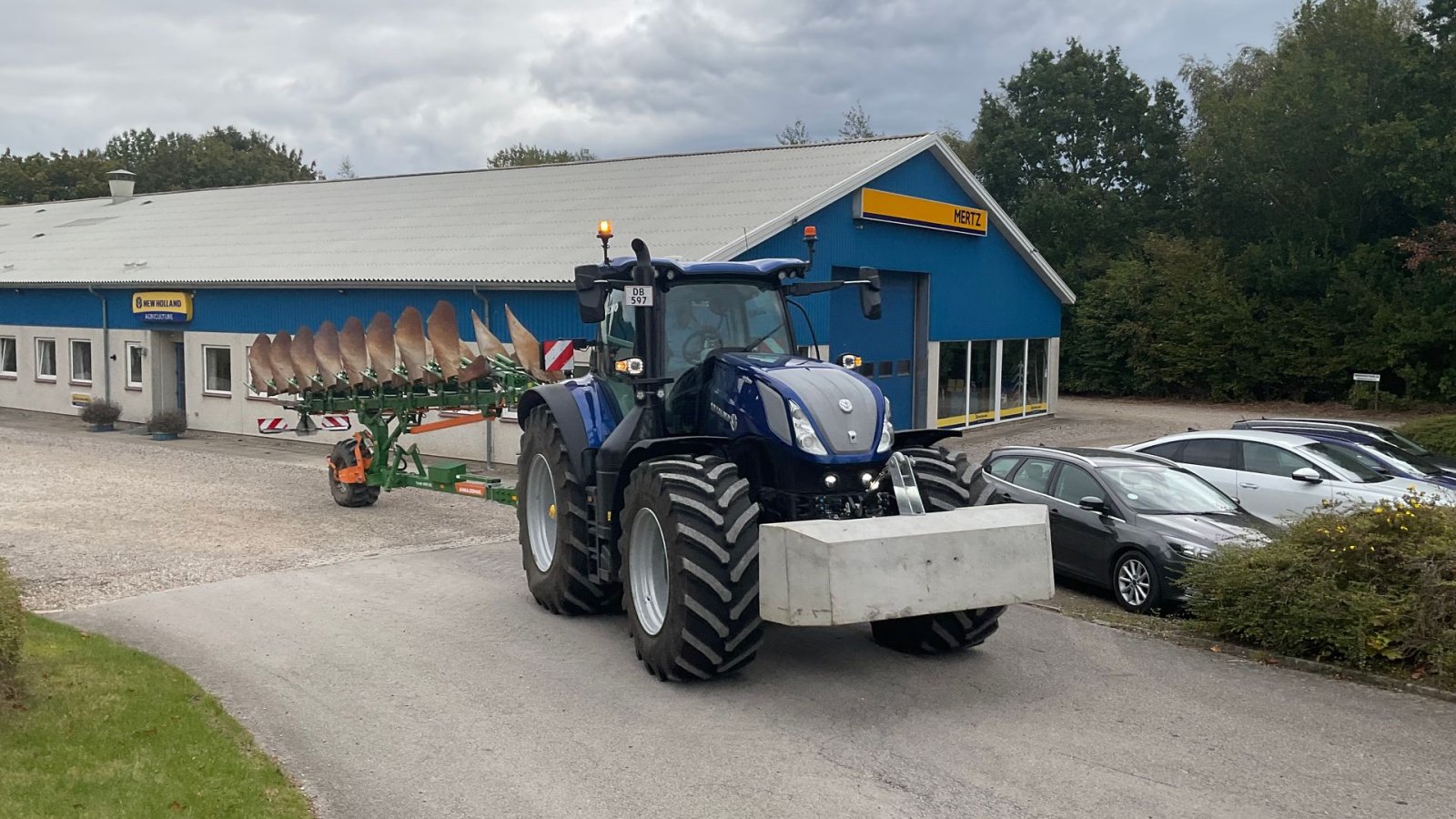 Pflug типа Amazone Tyrok 400, Gebrauchtmaschine в Maribo (Фотография 1)