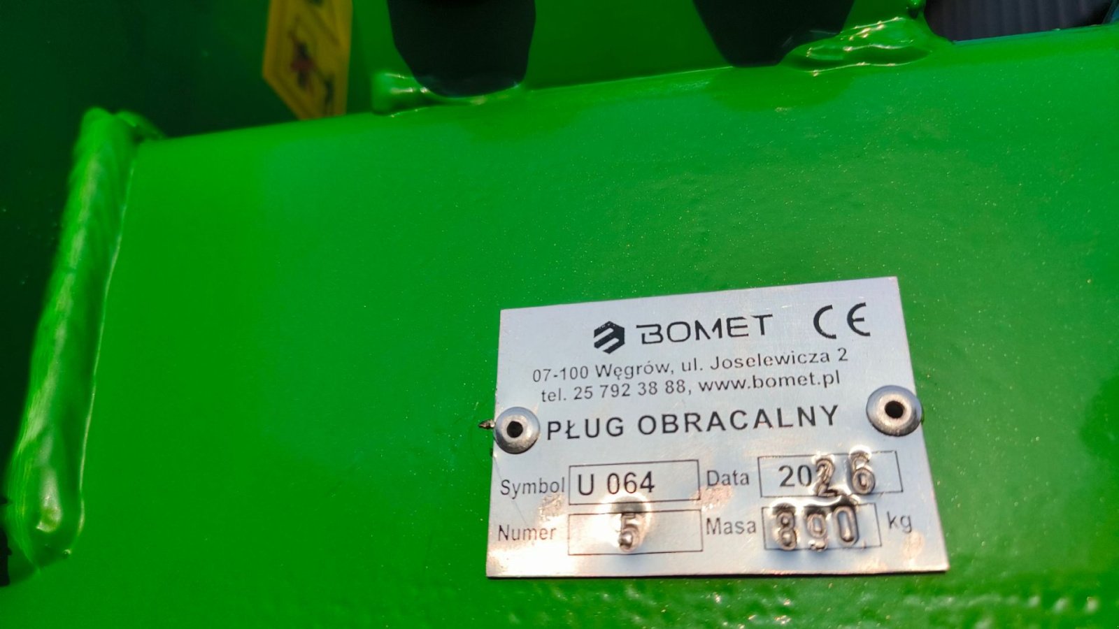 Pflug от тип BOMET Leo Vendeplov 30-38-45, Gebrauchtmaschine в Vinderup (Снимка 5)