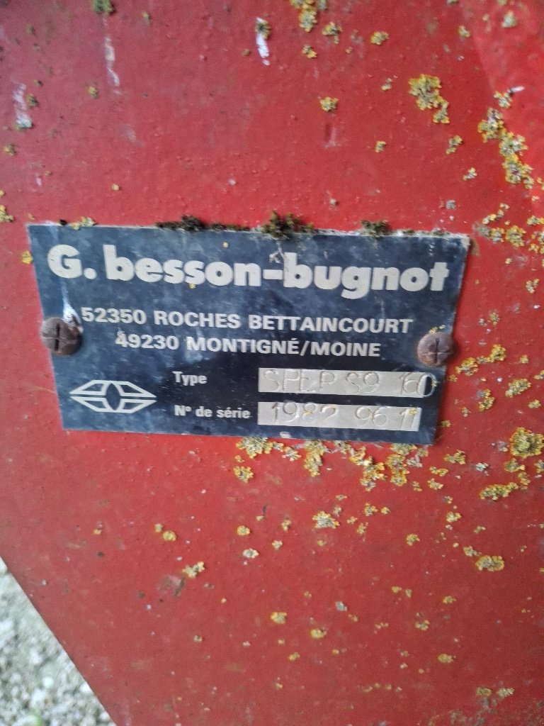 Pflug типа BUGNOT SPEP - S 9  -160 - 8 NSM, Gebrauchtmaschine в BRAS SUR MEUSE (Фотография 11)