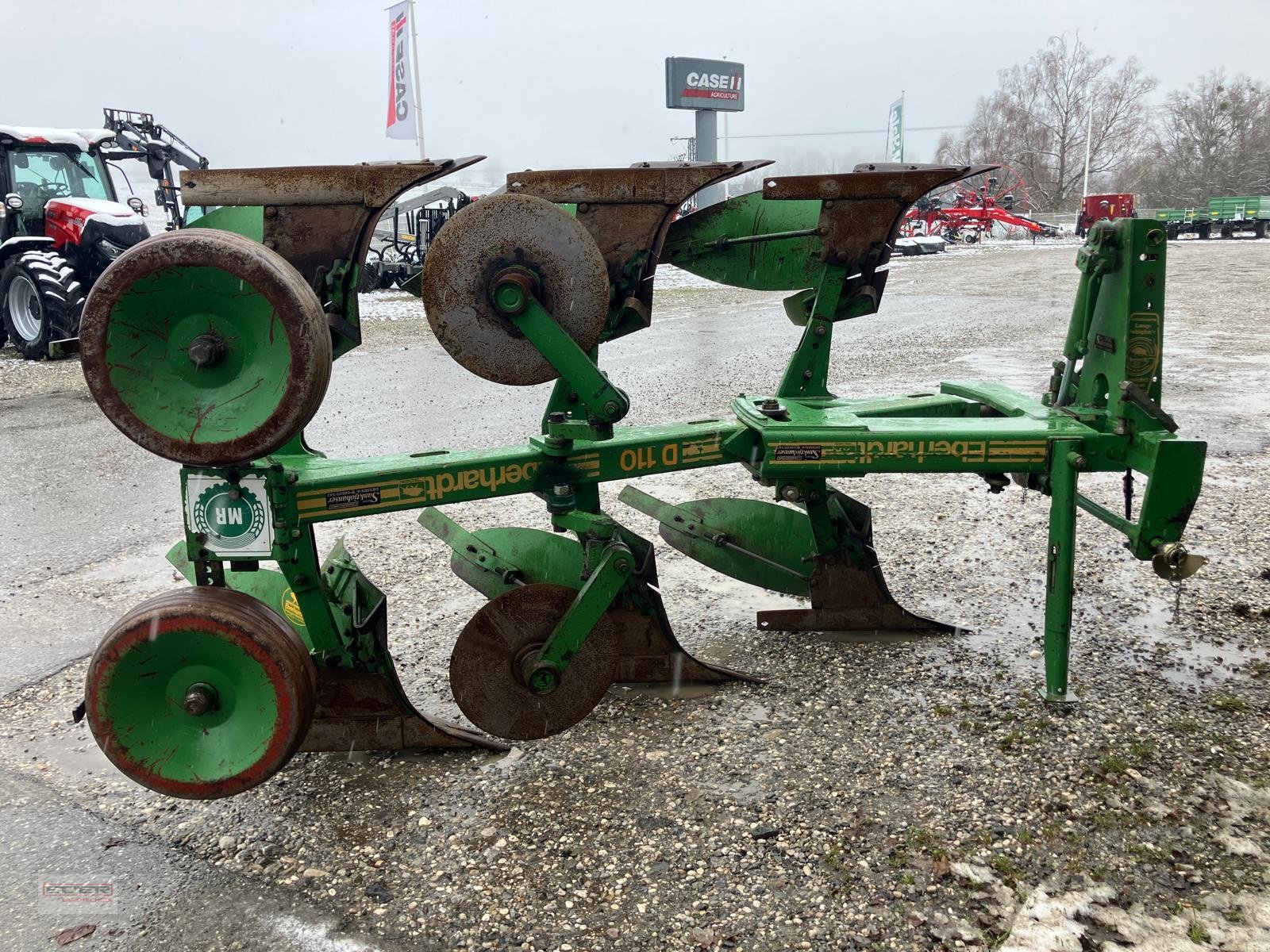 Pflug des Typs Eberhardt D 110 3 Schar, Gebrauchtmaschine in Pähl (Bild 4)