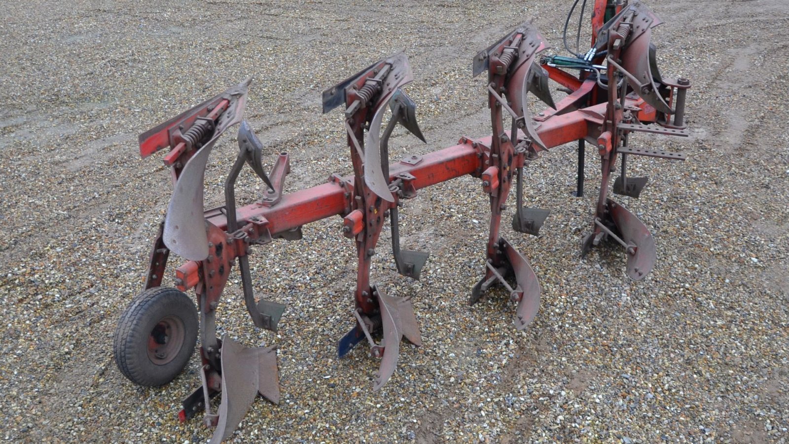 Pflug tip Fraugde 4 furet 12-14-16″ Halvautomatisk stenudløser, Gebrauchtmaschine in Vils, Mors (Poză 5)