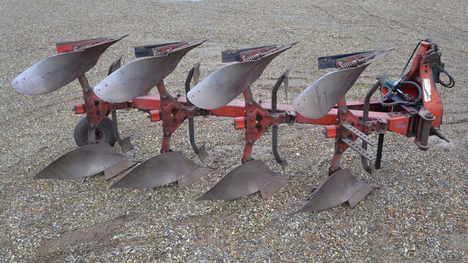 Pflug tip Fraugde 4 furet 12-14-16″ Halvautomatisk stenudløser, Gebrauchtmaschine in Vils, Mors (Poză 1)