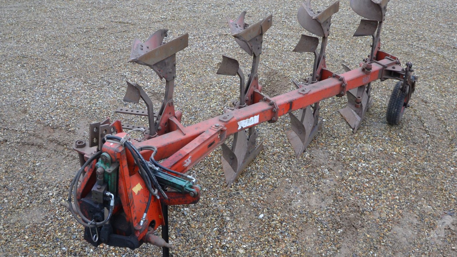 Pflug tip Fraugde 4 furet 12-14-16″ Halvautomatisk stenudløser, Gebrauchtmaschine in Vils, Mors (Poză 2)