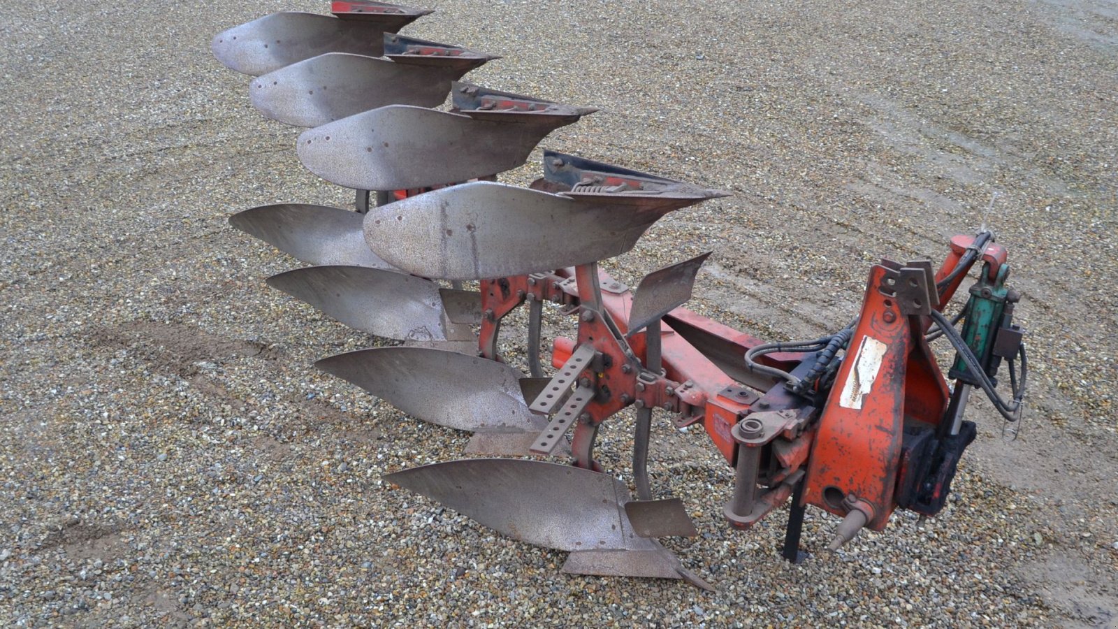 Pflug tip Fraugde 4 furet 12-14-16″ Halvautomatisk stenudløser, Gebrauchtmaschine in Vils, Mors (Poză 3)