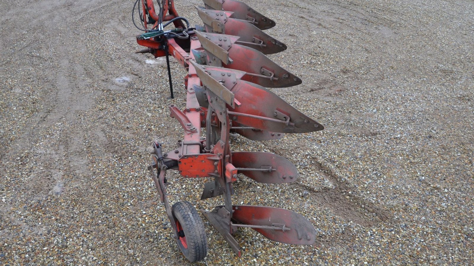 Pflug tip Fraugde 4 furet 12-14-16″ Halvautomatisk stenudløser, Gebrauchtmaschine in Vils, Mors (Poză 6)