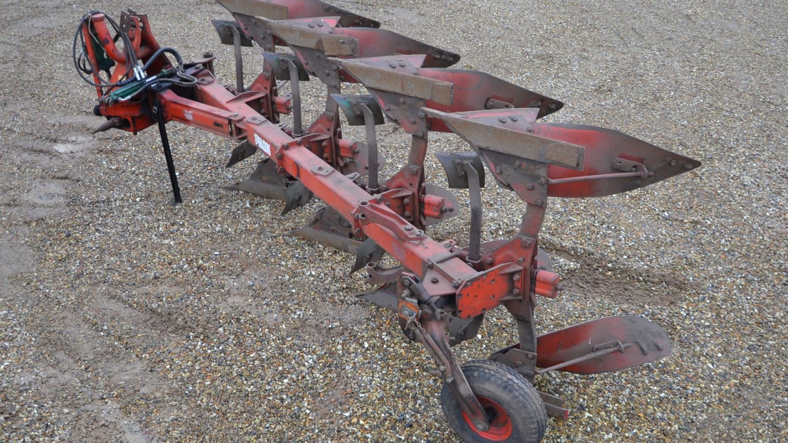 Pflug tip Fraugde 4 furet 12-14-16″ Halvautomatisk stenudløser, Gebrauchtmaschine in Vils, Mors (Poză 4)