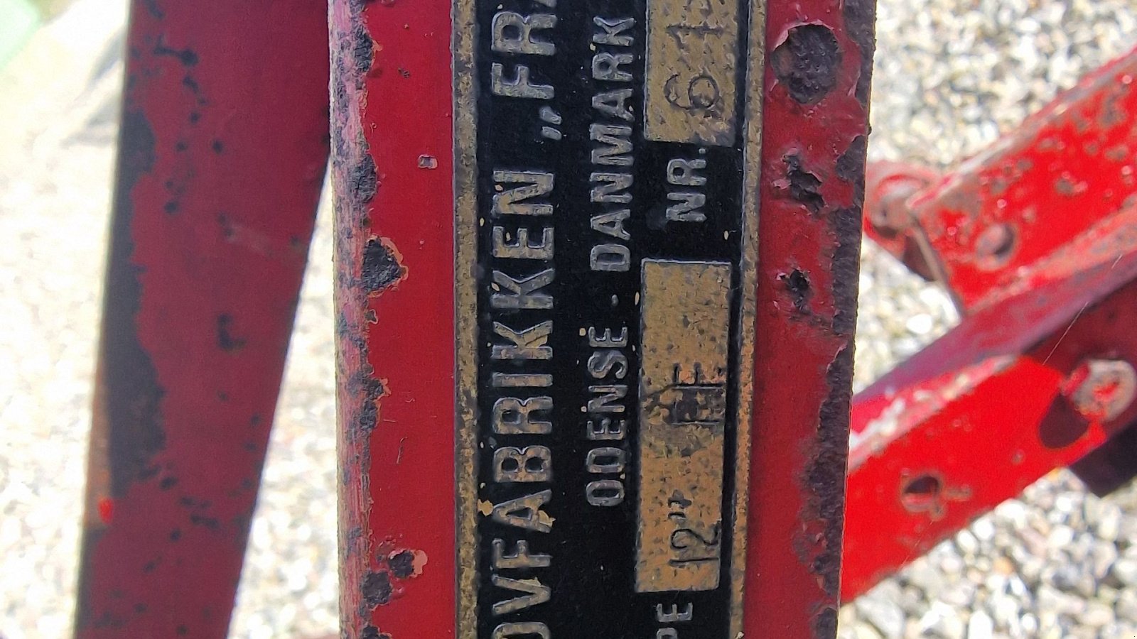 Pflug van het type Fraugde FF 12″, Gebrauchtmaschine in Rønnede (Foto 5)