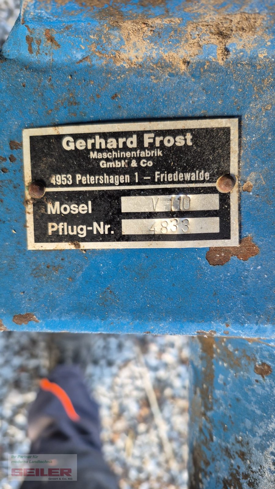 Pflug za tip Frost Mosel V 110, Gebrauchtmaschine u Ansbach (Slika 6)