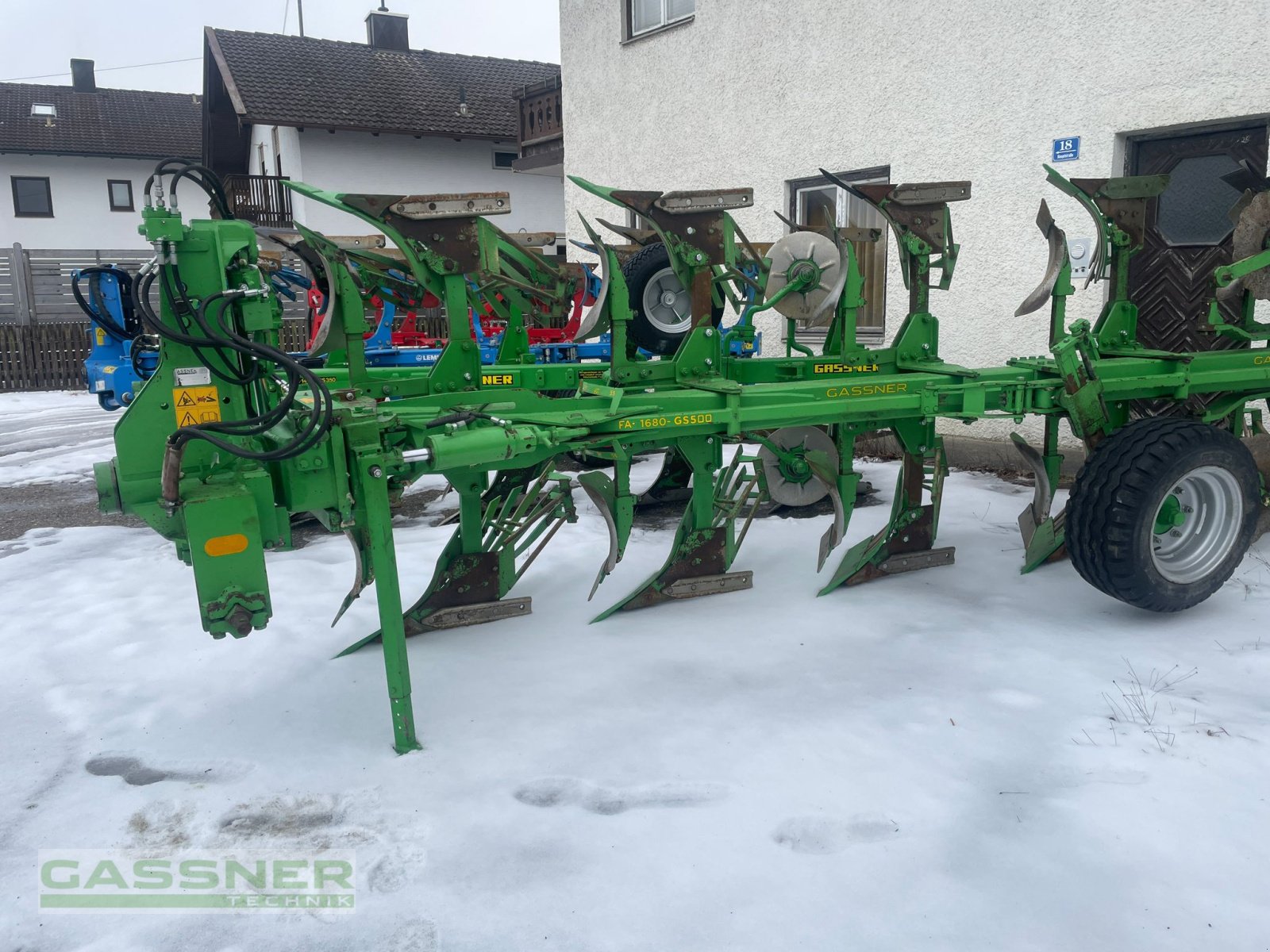 Pflug del tipo Gassner FA 1680 - GS500 Vario, Gebrauchtmaschine en Aying/Goeggenhofen (Imagen 2)