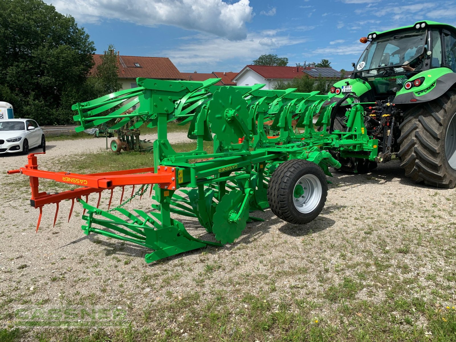 Pflug Türe ait Gassner GF 1480 - GS500 Vario, Neumaschine içinde Aying/Goeggenhofen (resim 2)