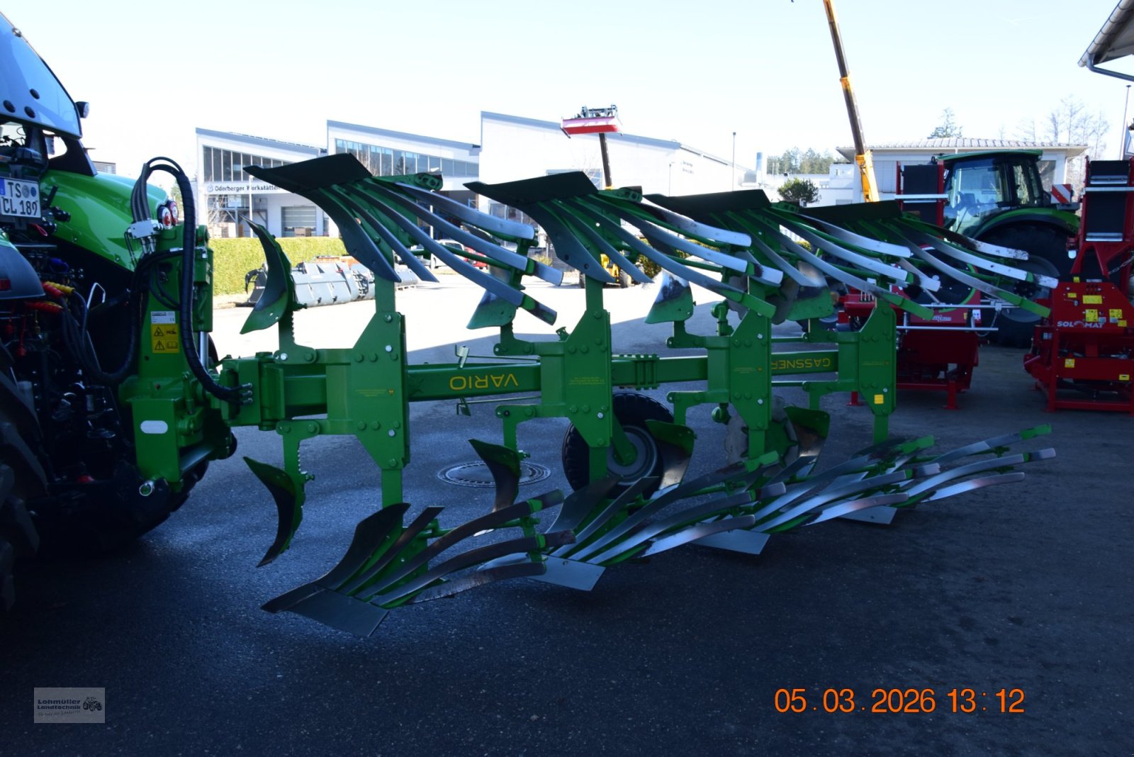 Pflug of the type Gassner GV 1280 GS, Gebrauchtmaschine in Traunreut (Picture 2)