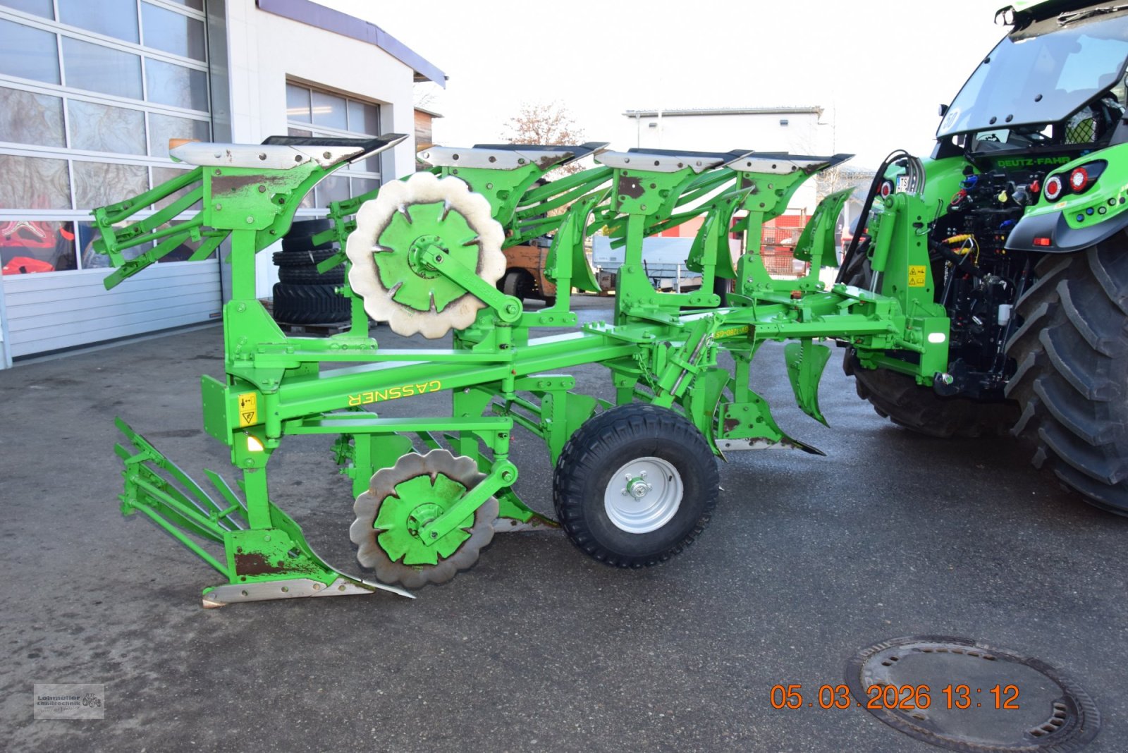 Pflug of the type Gassner GV 1280 GS, Gebrauchtmaschine in Traunreut (Picture 3)
