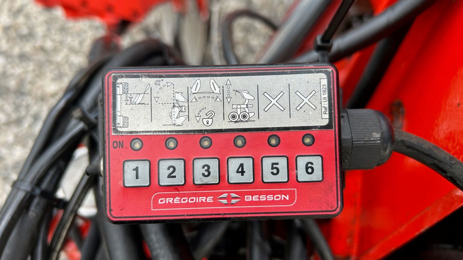 Pflug του τύπου Gregoire-Besson 5 Furet model RWY6 velholdt, Gebrauchtmaschine σε Thorsø (Φωτογραφία 25)