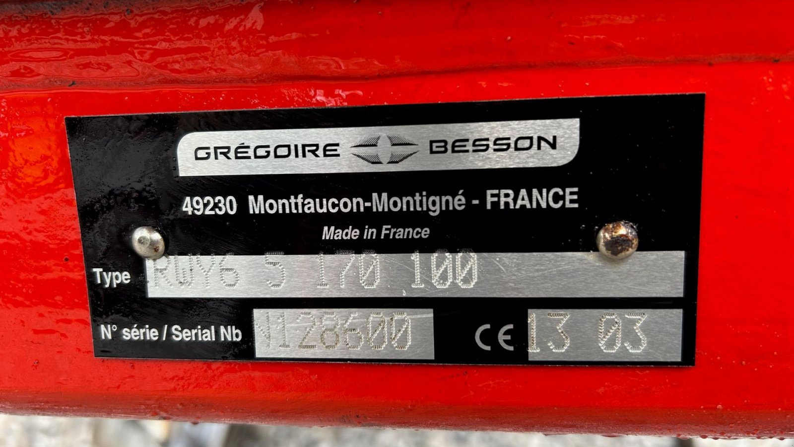 Pflug του τύπου Gregoire-Besson 5 Furet model RWY6 velholdt, Gebrauchtmaschine σε Thorsø (Φωτογραφία 24)