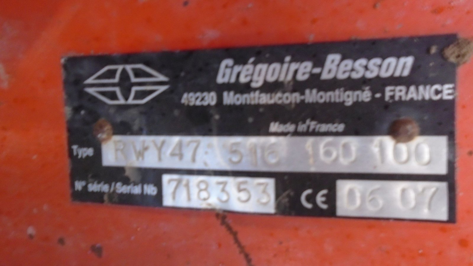 Pflug от тип Gregoire-Besson 5 Furet Variabel Vendeplov, Gebrauchtmaschine в Viborg (Снимка 7)