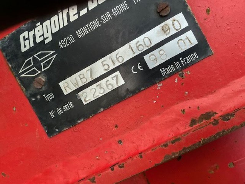 Pflug του τύπου Gregoire-Besson RWB7, Gebrauchtmaschine σε les hayons (Φωτογραφία 5)