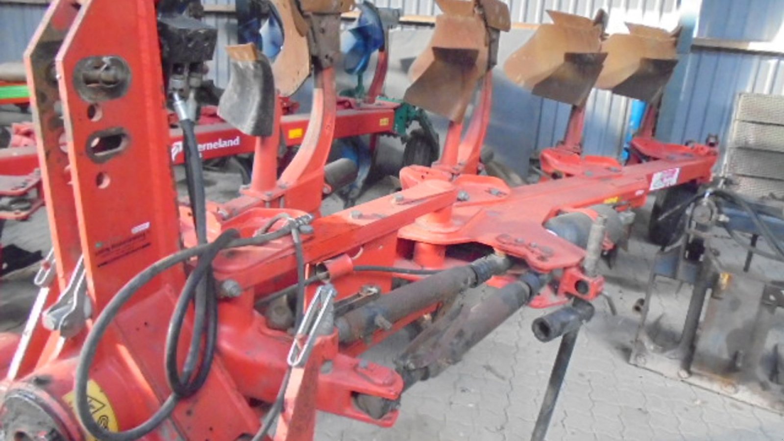 Pflug a típus Gregoire-Besson RY 47 4 furet vendeplov med hydr. udløser, Gebrauchtmaschine ekkor: Rønde (Kép 1)