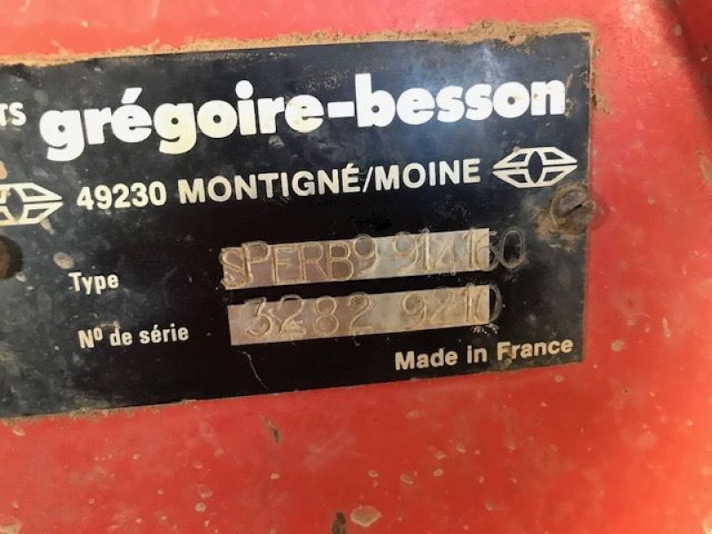 Pflug типа Gregoire-Besson SPERB9, Gebrauchtmaschine в les hayons (Фотография 8)