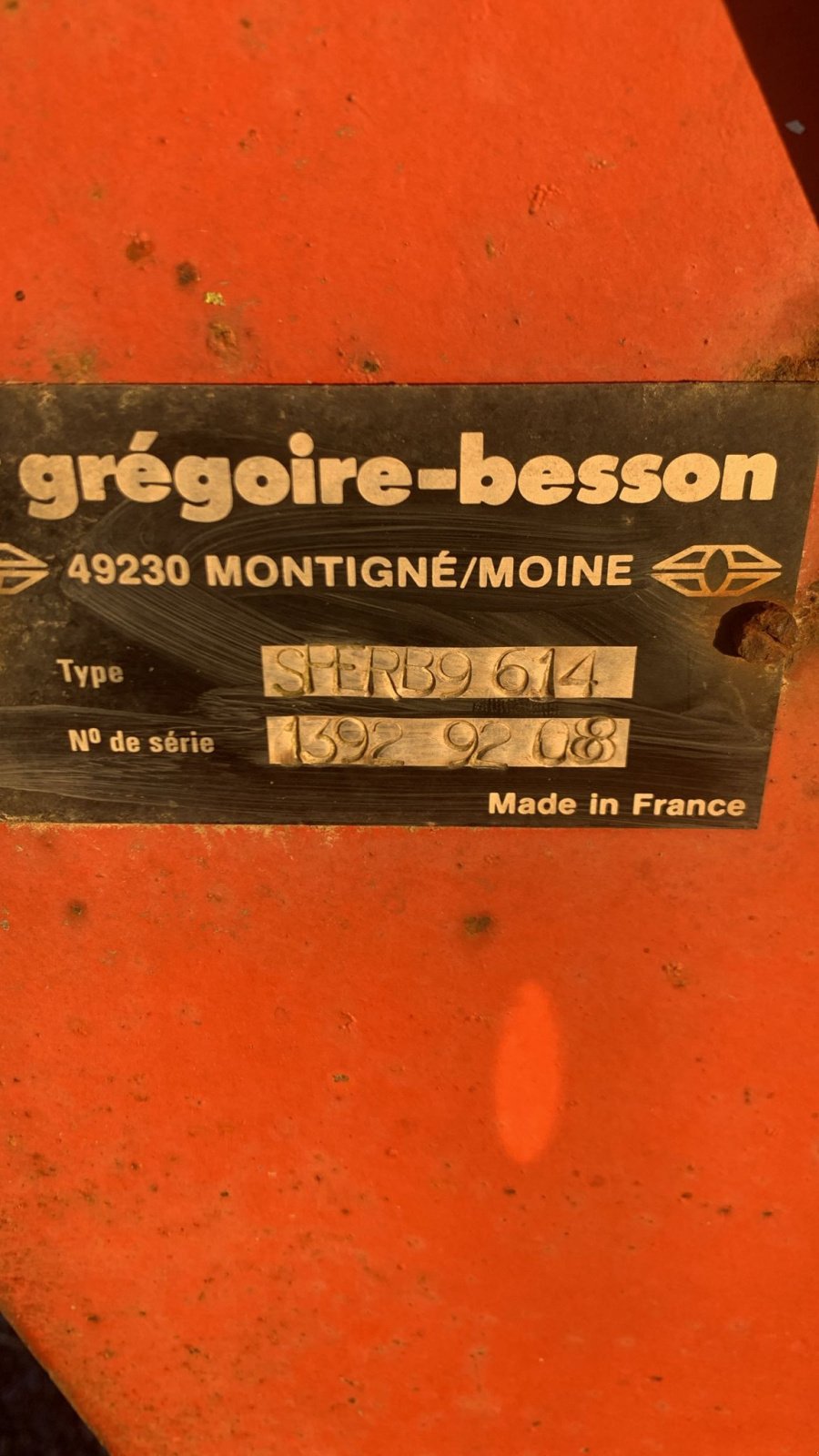 Pflug vrste Gregoire 6 CORPS, Gebrauchtmaschine v CINTHEAUX (Slika 2)