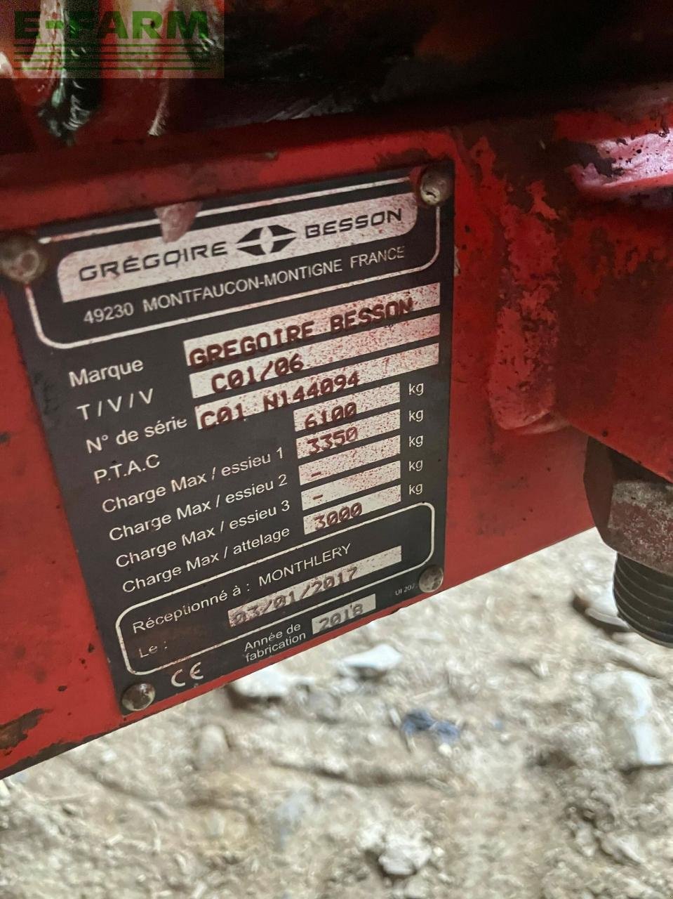 Pflug του τύπου Gregoire 8 corps, Gebrauchtmaschine σε PONTIVY (56 - MORBIHAN) (Φωτογραφία 4)