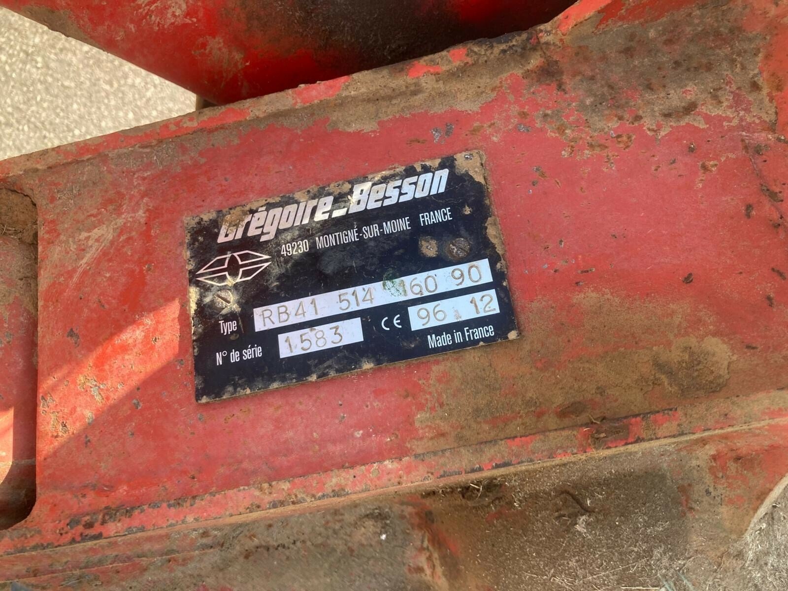 Pflug del tipo Gregoire CHARRUE RB 41, Gebrauchtmaschine In BLENDECQUES (Immagine 7)