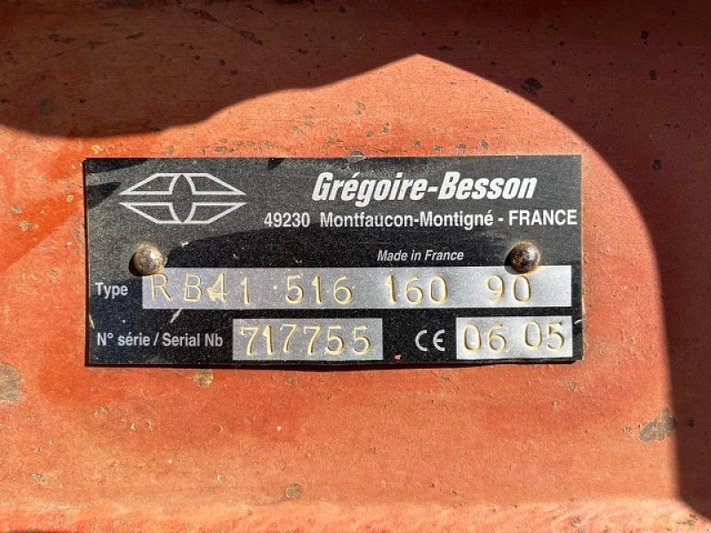 Pflug tipa Gregoire R 41, Gebrauchtmaschine u PITHIVIERS Cedex (Slika 10)