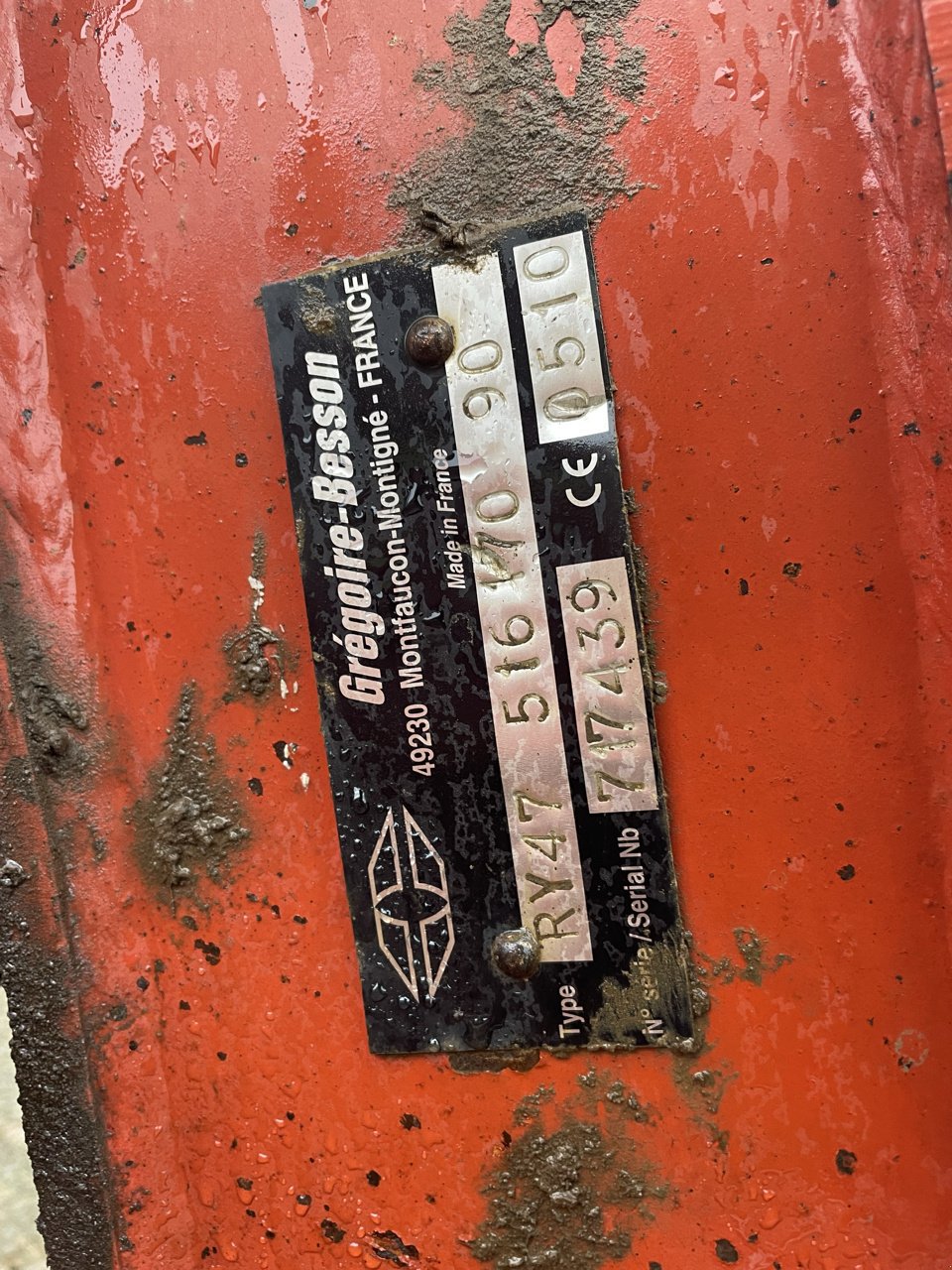 Pflug of the type Gregoire RY47, Gebrauchtmaschine in MALESTROIT (Picture 8)