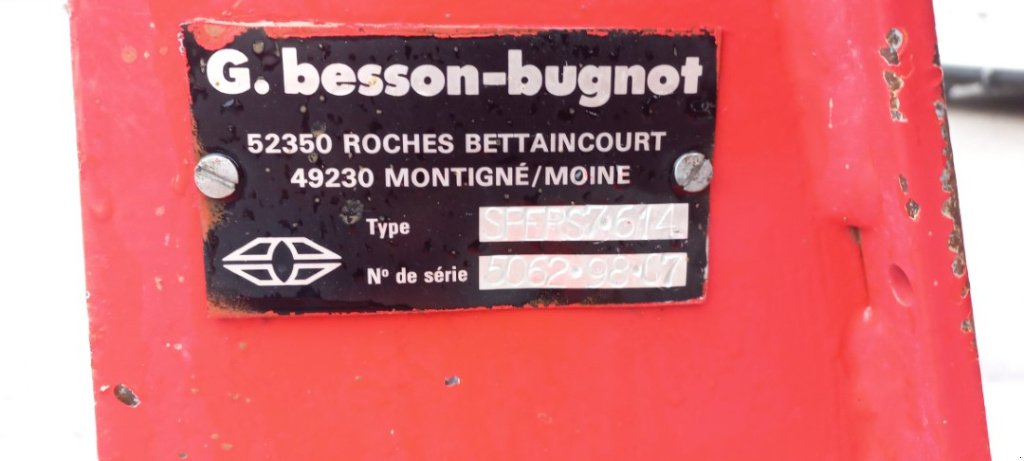 Pflug des Typs Gregoire SPERS 7 614, Gebrauchtmaschine in VERT TOULON (Bild 9)
