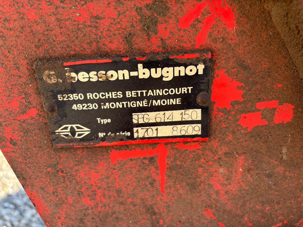 Pflug типа Gregoire SPG 614 150, Gebrauchtmaschine в VERT TOULON (Фотография 7)