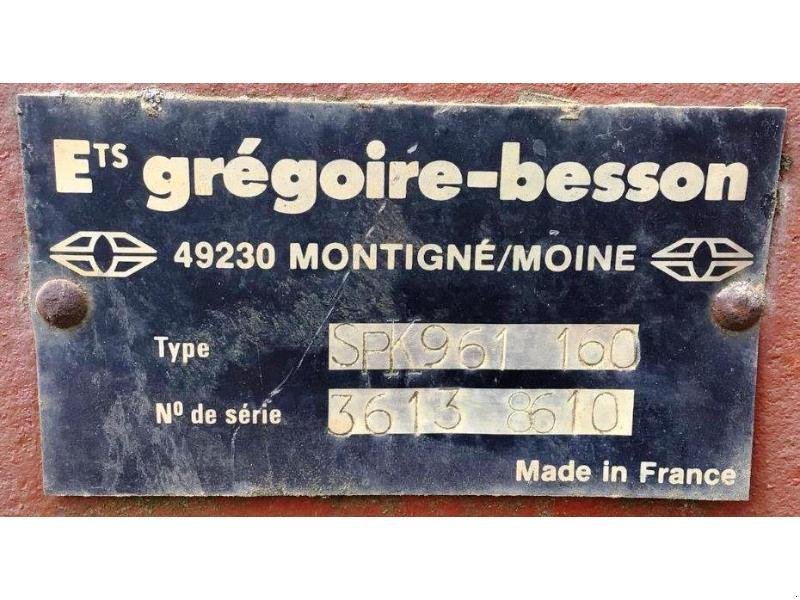 Pflug del tipo Gregoire SPK 9, Gebrauchtmaschine In SAINT-GERMAIN DU PUY (Immagine 7)