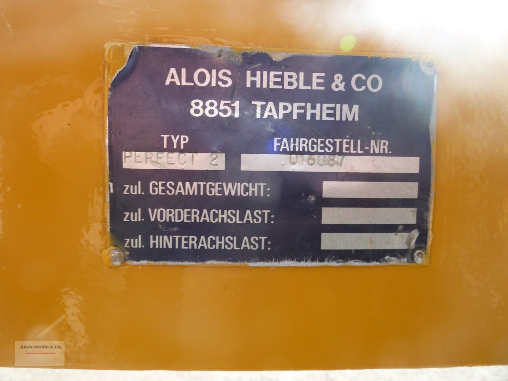 Pflug des Typs Hieble Perfect 2, Gebrauchtmaschine in Tapfheim (Bild 5)