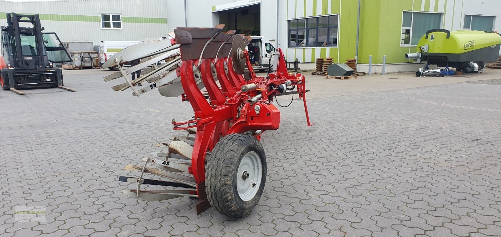 Pflug des Typs Kongskilde Agrolux HRT 5980 AS, Gebrauchtmaschine in Mühlengeez (Bild 3)