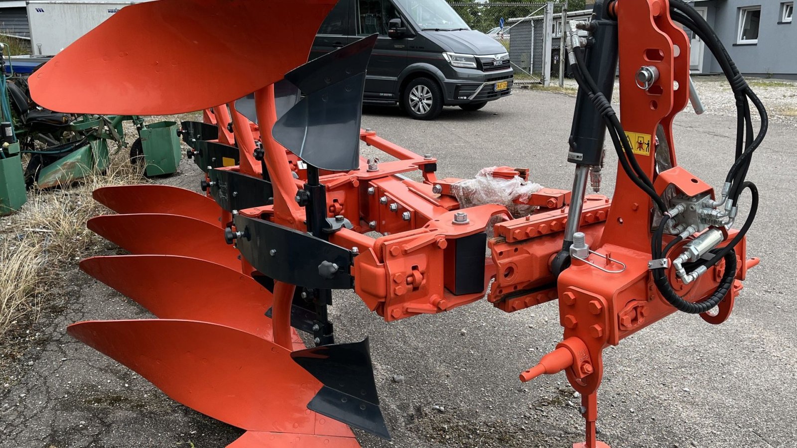 Pflug типа Kubota RM 4005V 4 Furet Variomat kraftig model, Gebrauchtmaschine в Borre (Фотография 4)