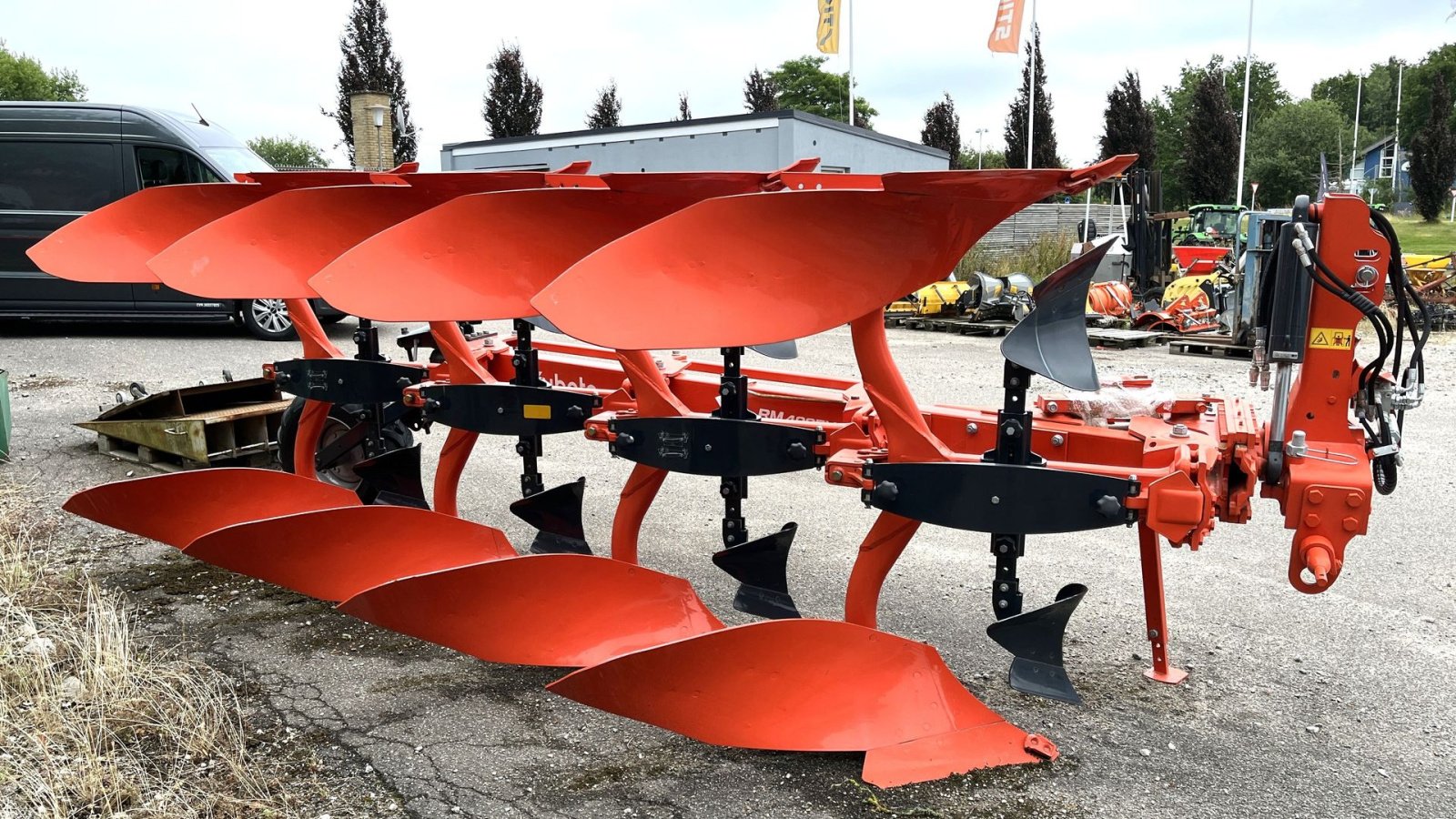 Pflug типа Kubota RM 4005V 4 Furet Variomat kraftig model, Gebrauchtmaschine в Borre (Фотография 2)