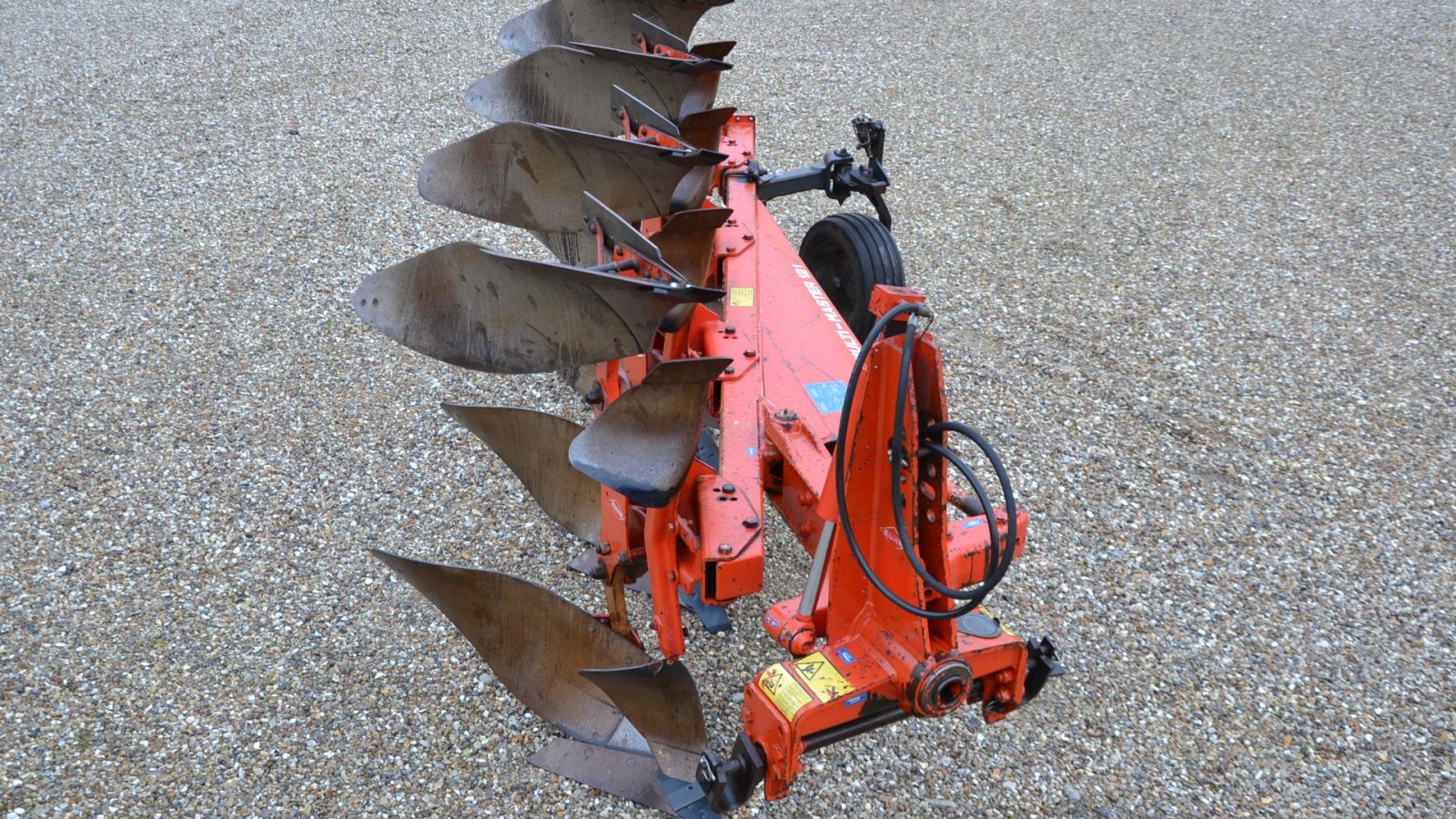 Pflug типа Kuhn 4 furet Multi-Master 121 Sliddele klar til brug, Gebrauchtmaschine в Vils, Mors (Фотография 6)