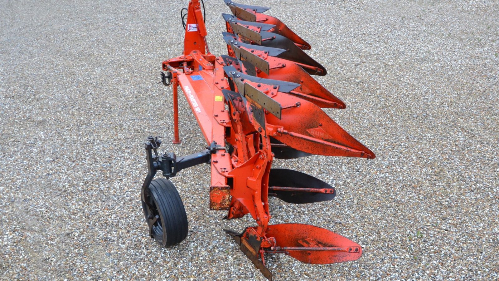 Pflug типа Kuhn 4 furet Multi-Master 121 Sliddele klar til brug, Gebrauchtmaschine в Vils, Mors (Фотография 5)