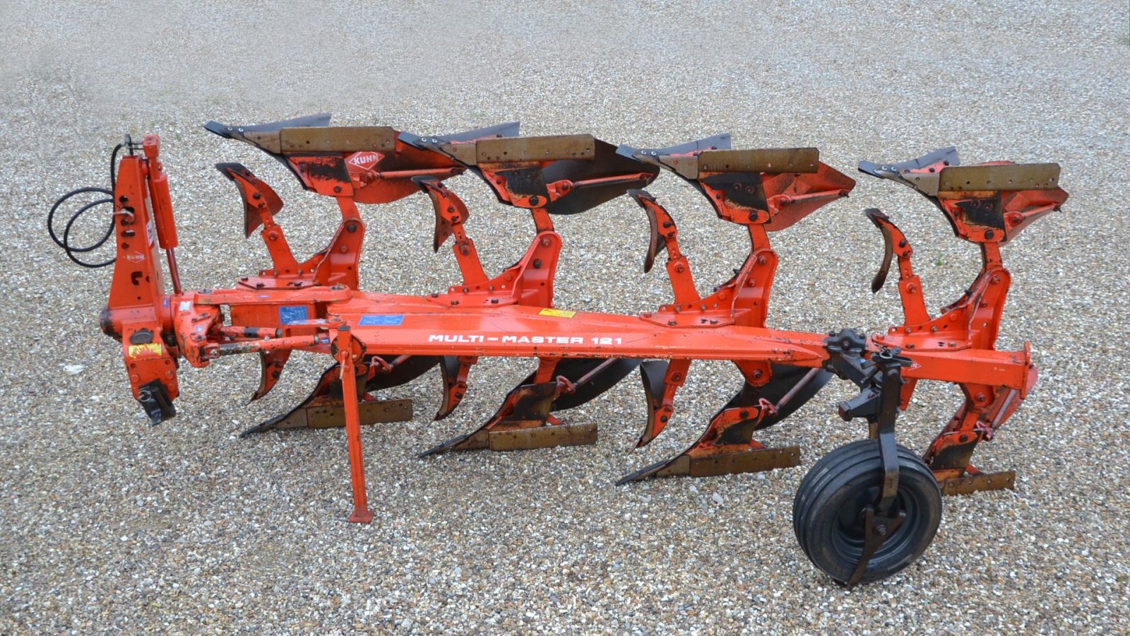 Pflug типа Kuhn 4 furet Multi-Master 121 Sliddele klar til brug, Gebrauchtmaschine в Vils, Mors (Фотография 3)