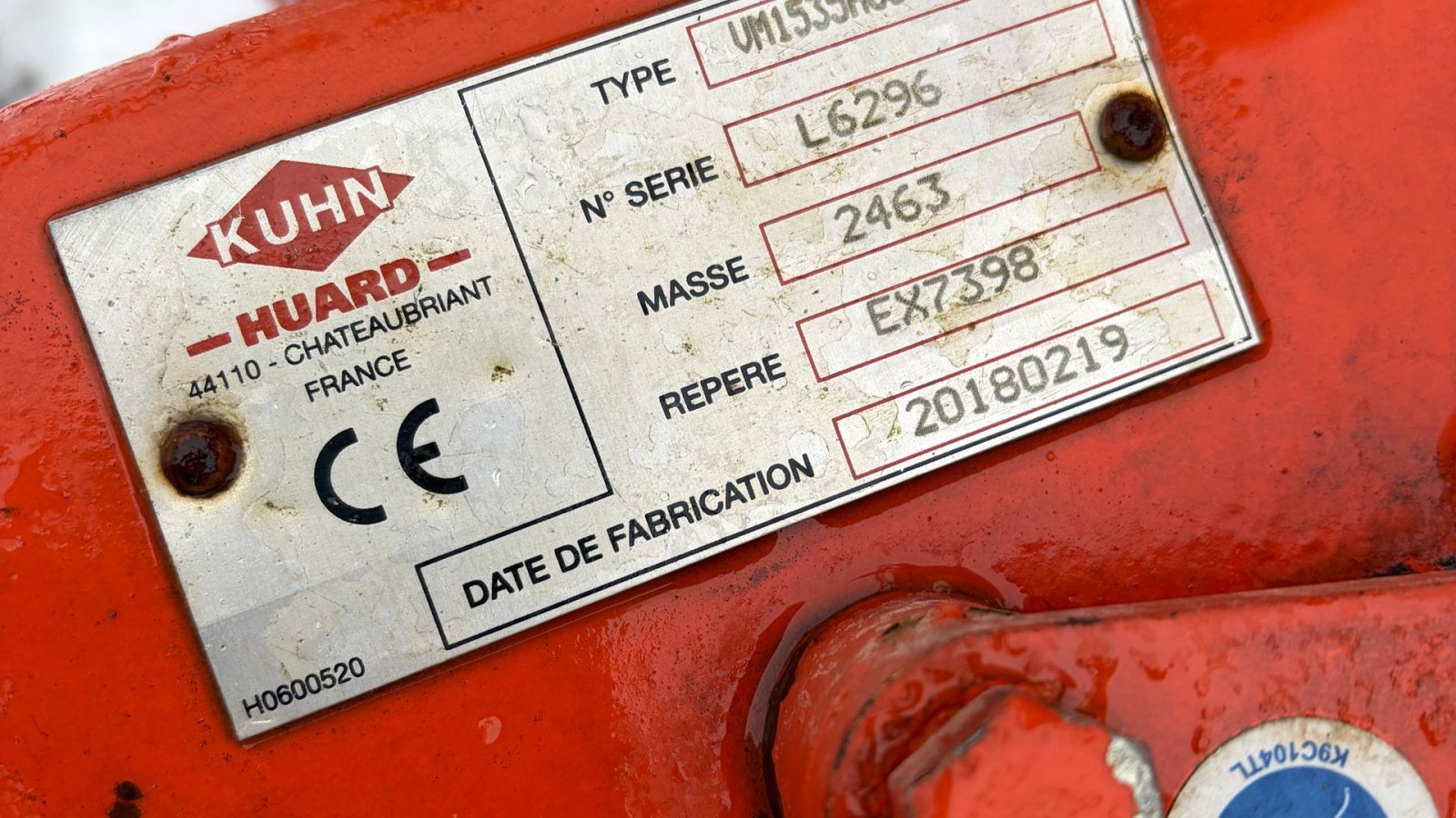 Pflug от тип Kuhn 5 f. Vari Master 153 NSH, Gebrauchtmaschine в Tinglev (Снимка 5)