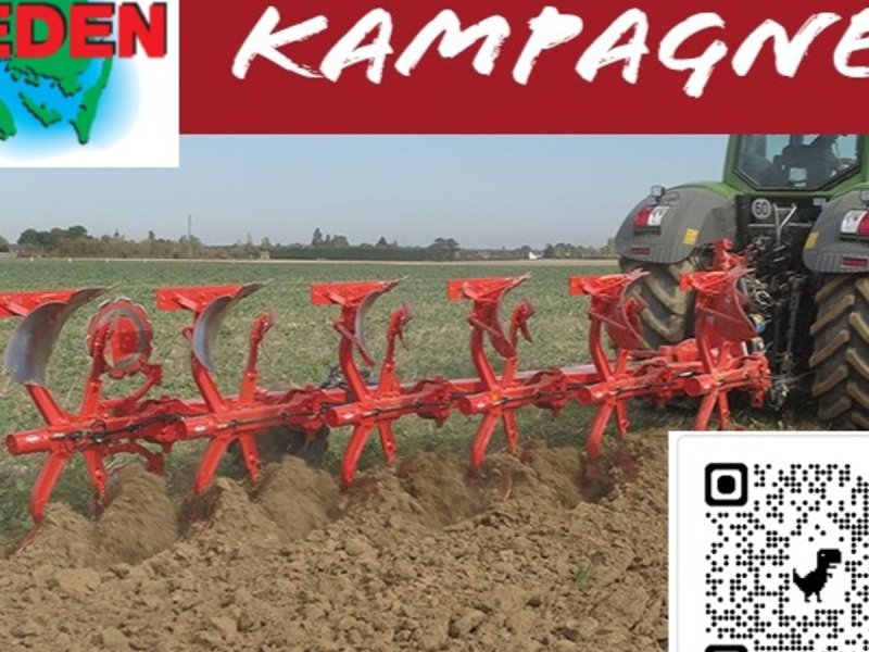 Pflug tipa Kuhn 6f Varimaster 183 (5+1) T-ZRL, Gebrauchtmaschine u Ringe