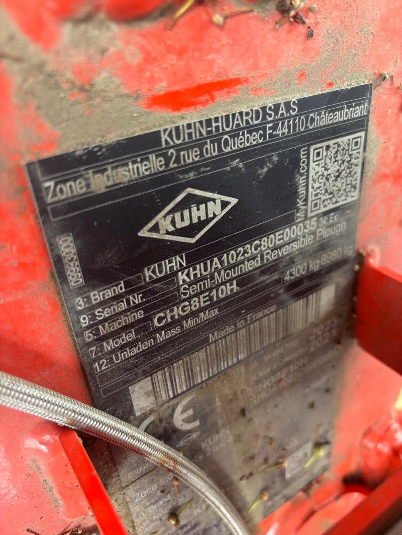 Pflug tipa Kuhn Challenger 8 EH 5+3, Gebrauchtmaschine u Plau am See / OT Klebe (Slika 8)