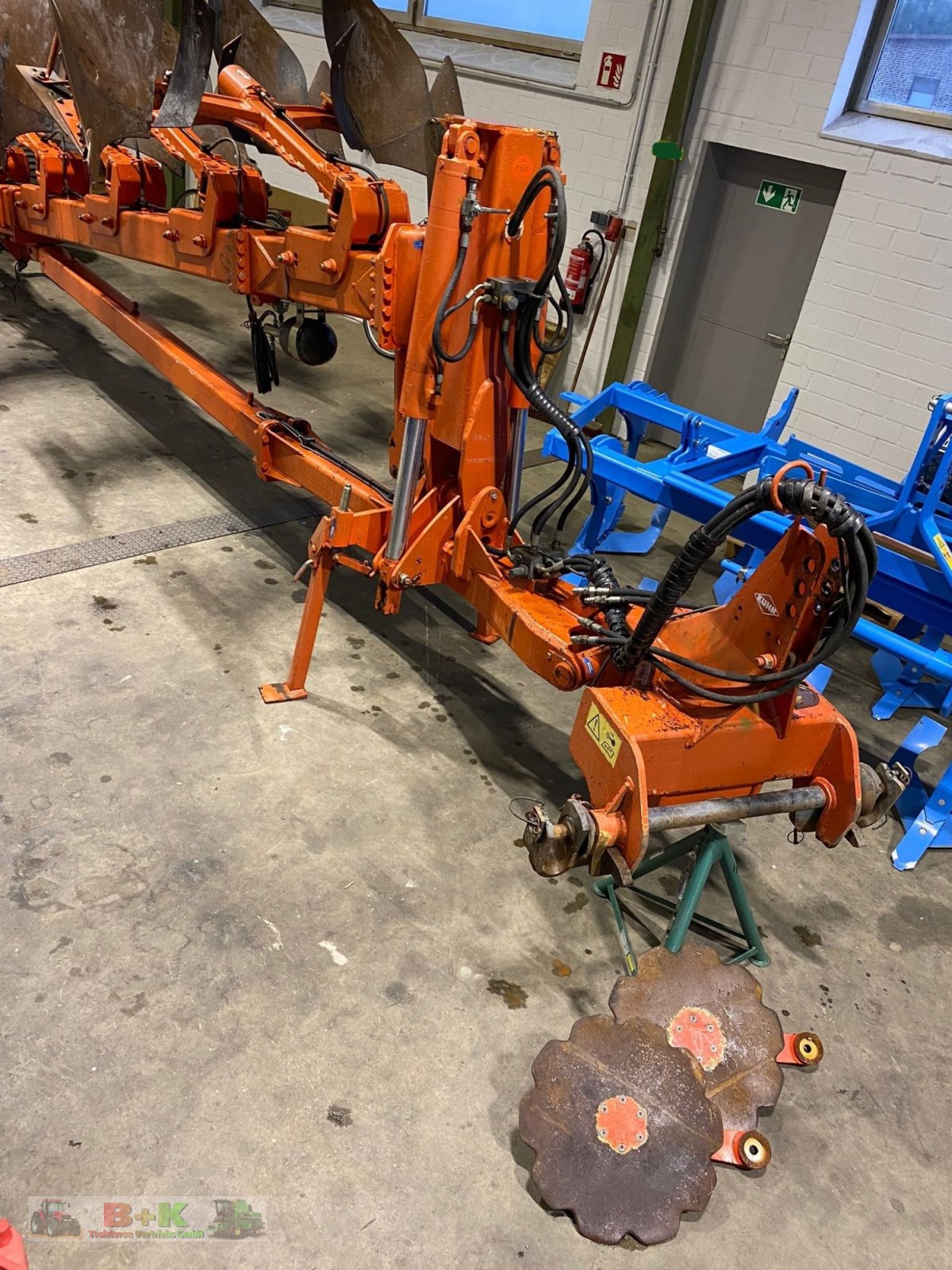 Pflug del tipo Kuhn CHALLENGER 9 NSH, Gebrauchtmaschine In Kettenkamp (Immagine 10)