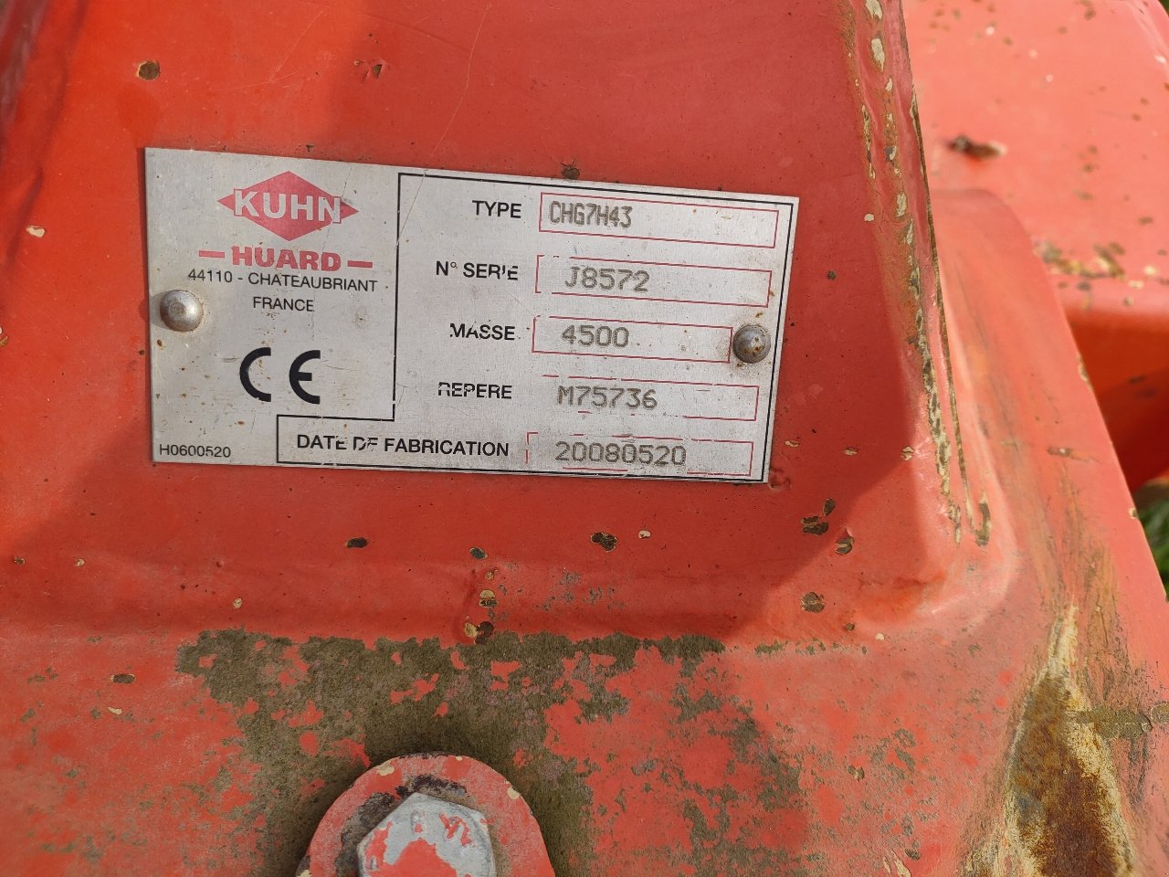 Pflug типа Kuhn Challenger, Gebrauchtmaschine в SAINT LOUP (Фотография 3)