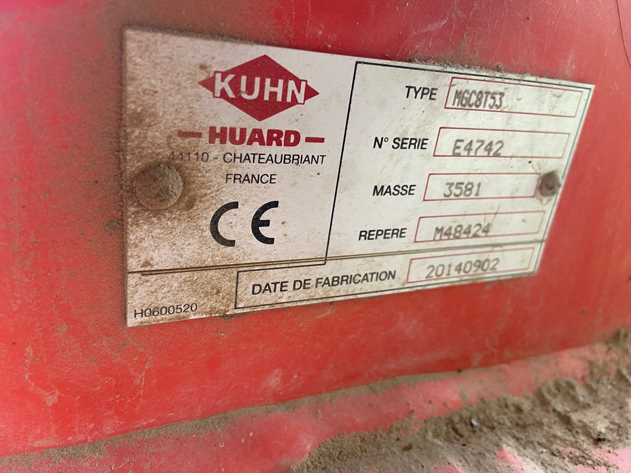 Pflug des Typs Kuhn Khun manager, Gebrauchtmaschine in CHATEAU PORCIEN (Bild 7)