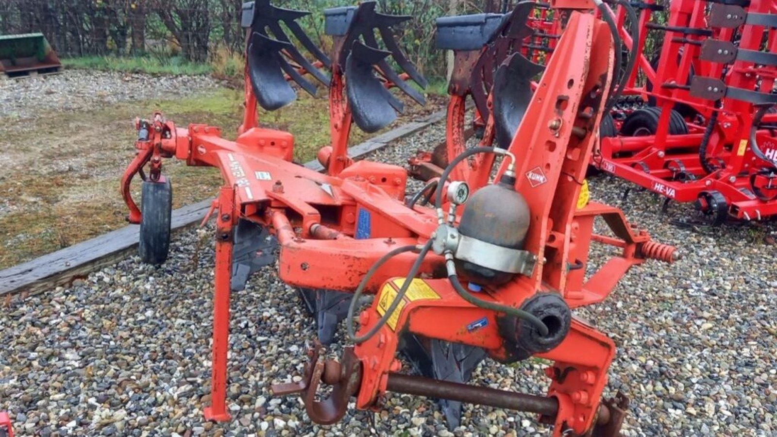 Pflug des Typs Kuhn MASTER 120 3 furet vendeplov/ 14" Risteplov., Gebrauchtmaschine in Rødovre (Bild 3)