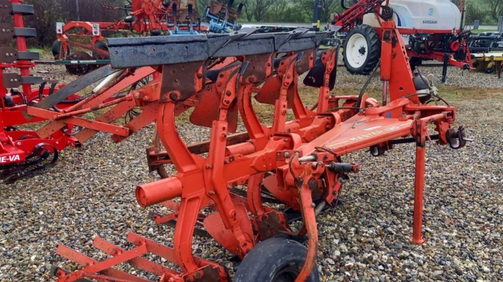 Pflug des Typs Kuhn MASTER 120 3 furet vendeplov/ 14" Risteplov., Gebrauchtmaschine in Rødovre (Bild 5)